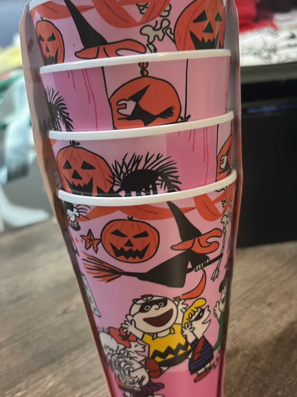 Snoopy melamine cup set Halloween